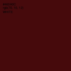 #460A0C - Bulgarian Rose Color Image
